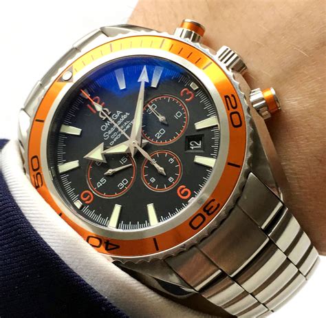 omega seamaster chronograph planet ocean|omega seamaster 600m price.